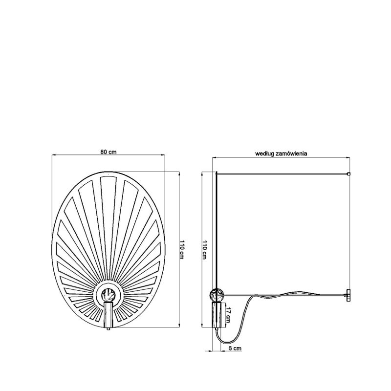 Lampa wisząca LEHDET biała - obrazek 3