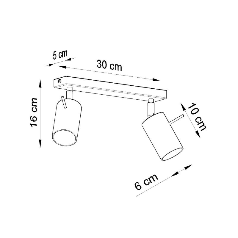 Plafon RING 2 szary - obrazek 4