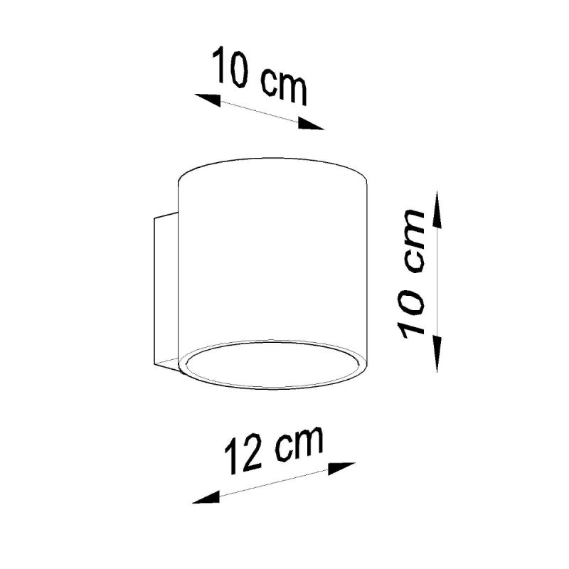 Kinkiet ORBIS beton - obrazek 4