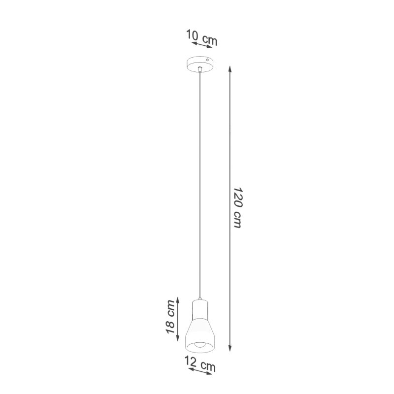 Lampa wisząca QUBIC czarna - obrazek 4