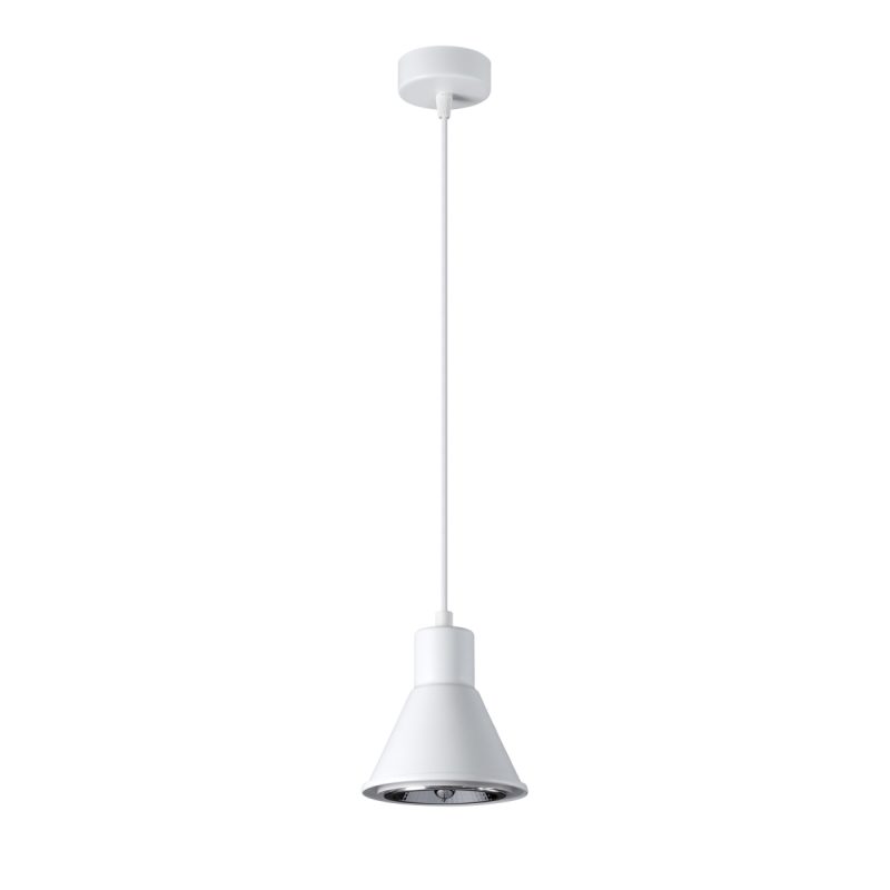 Lampa wisząca TAZILA 1 biała [ES111]