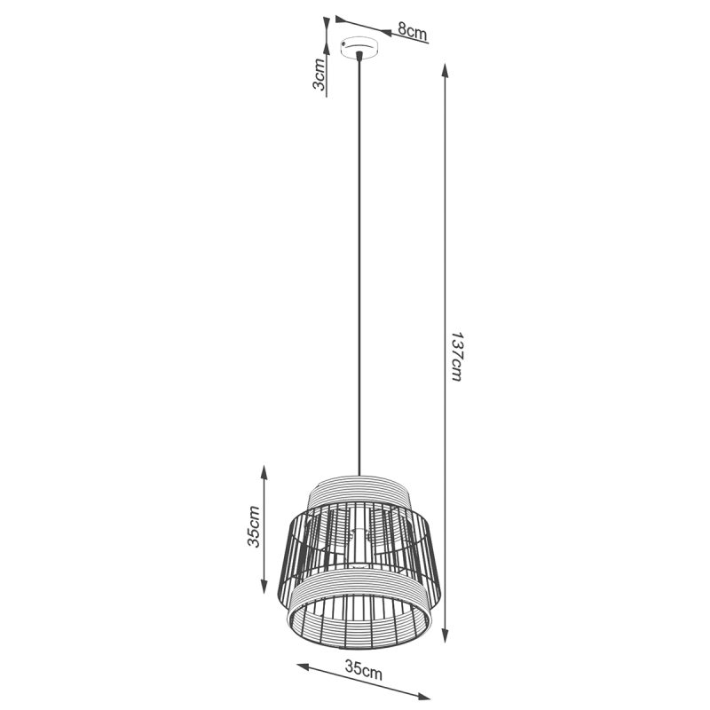 Lampa wisząca BRILO - obrazek 5