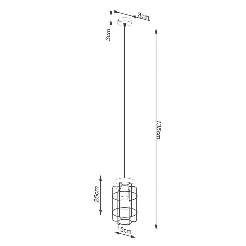 Lampa wisząca GOTTO 1 - obrazek 5