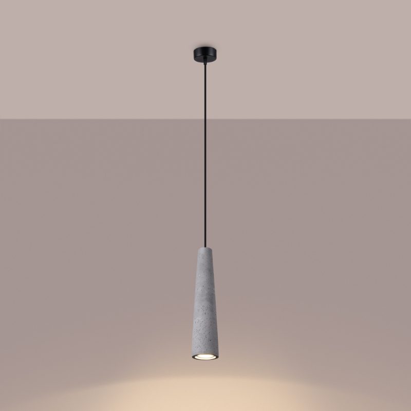 Lampa wisząca ELECTRA beton - obrazek 3