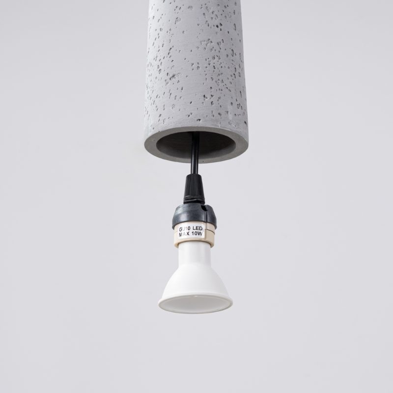 Lampa wisząca ELECTRA beton - obrazek 5