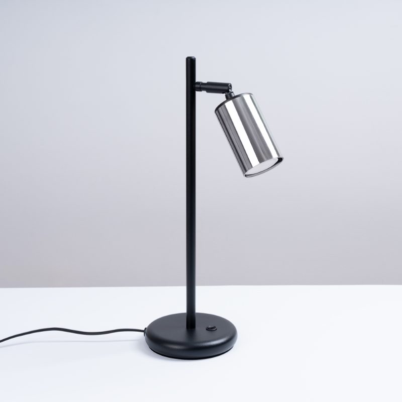 Lampa biurkowa WINX czarny/chrom - obrazek 2