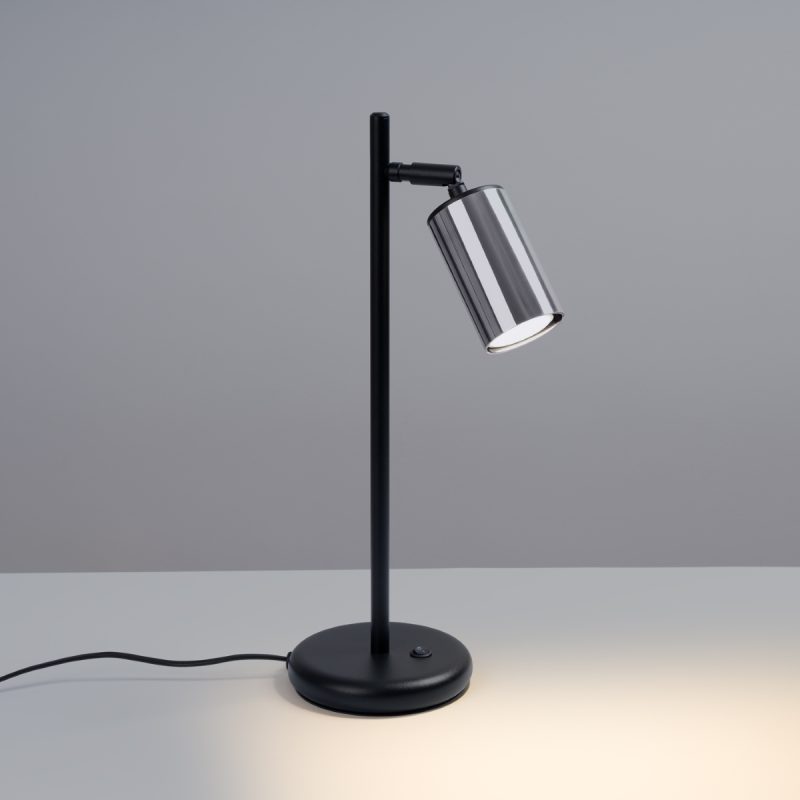 Lampa biurkowa WINX czarny/chrom - obrazek 3