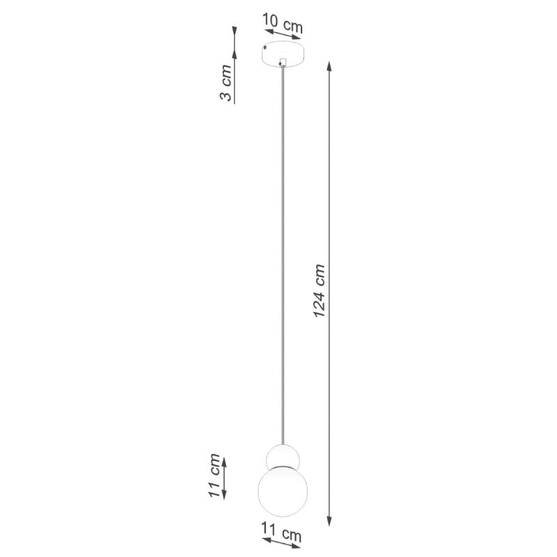 Lampa wisząca PEKKA 1 biała/naturalne drewno - obrazek 10