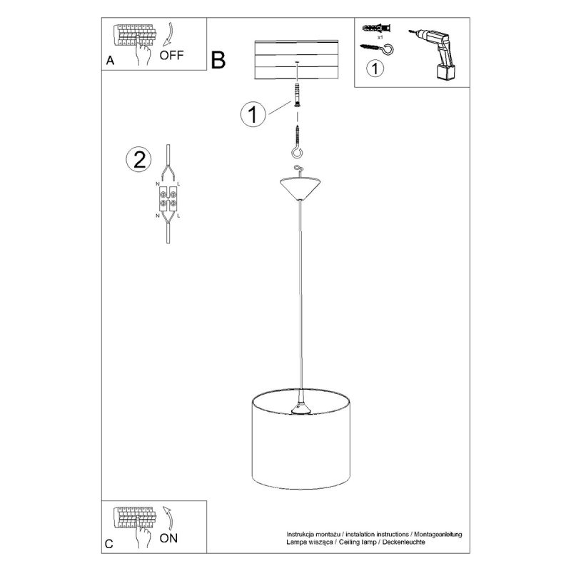 Lampa wisząca CAT 30 - obrazek 6