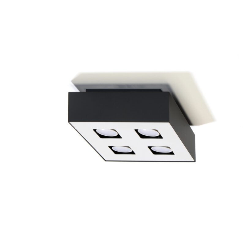 Plafon MONO 4 czarny - obrazek 2