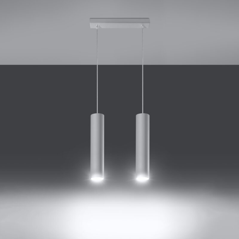 Lampa wisząca LAGOS 2 biały
