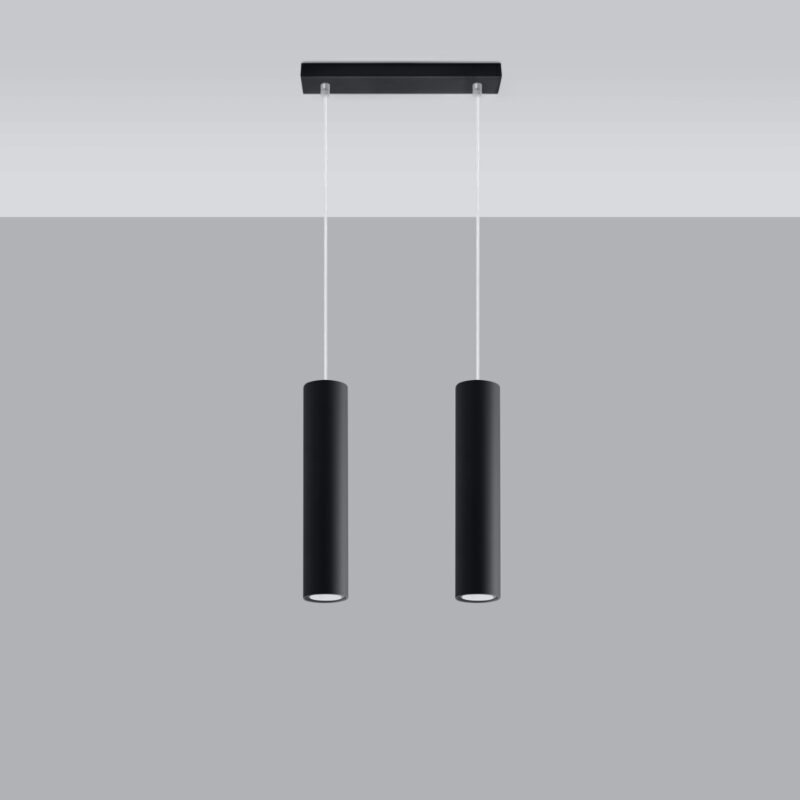 Lampa wisząca LAGOS 2 czarny