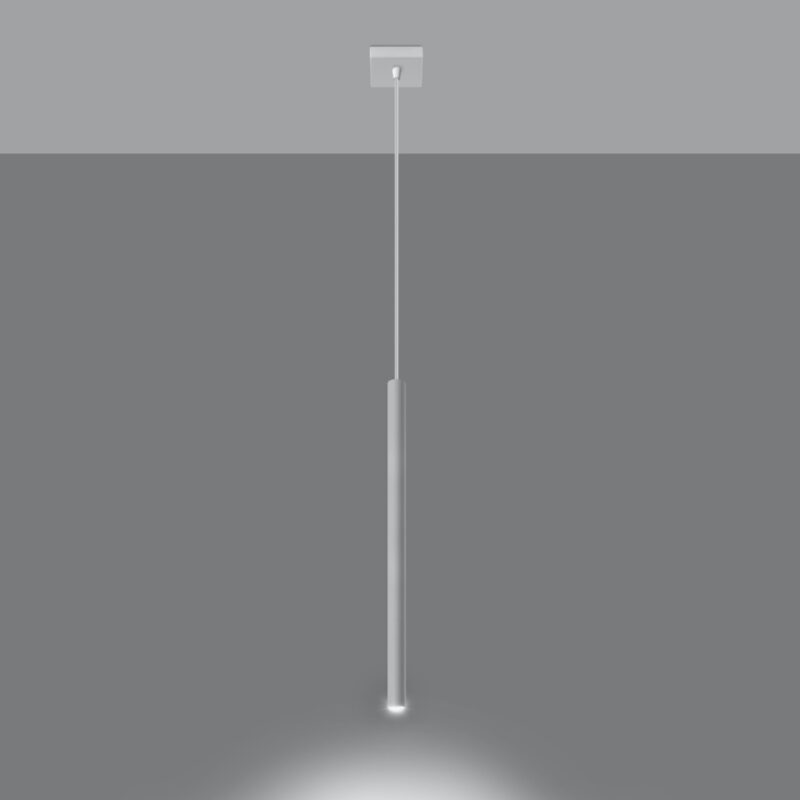 Lampa wisząca PASTELO 1 biała - obrazek 3