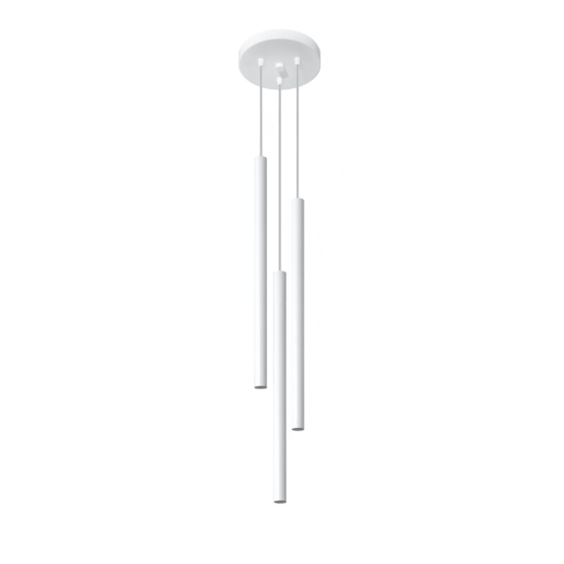 Lampa wisząca PASTELO 3P biała
