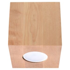 Plafon QUAD naturalne drewno