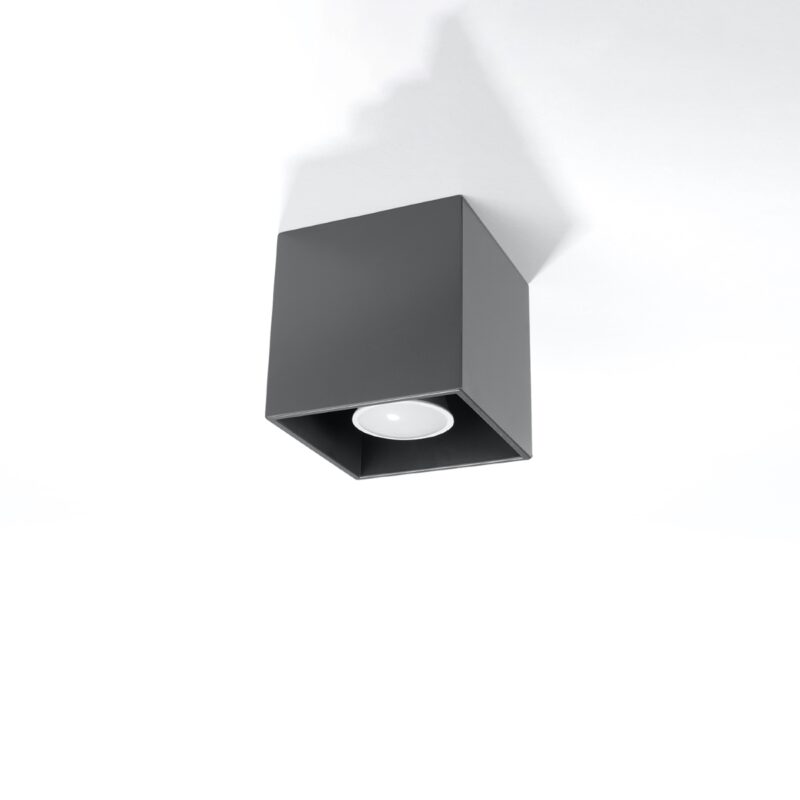 Plafon QUAD 1 antracyt - obrazek 2