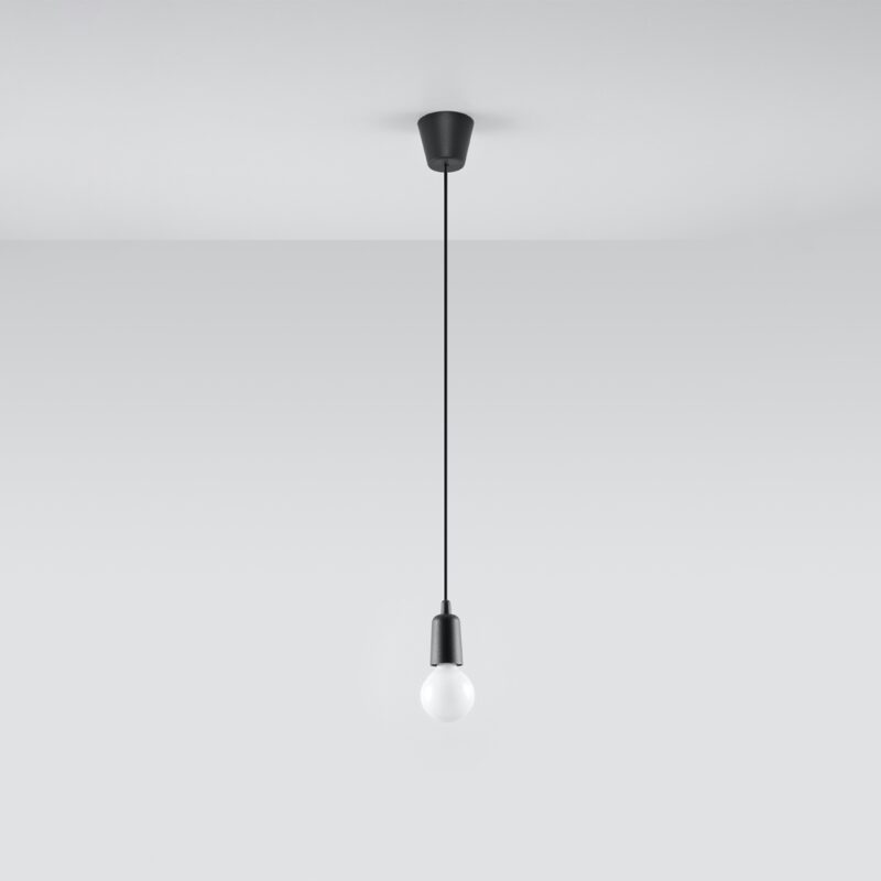 Lampa wisząca DIEGO 1 czarna