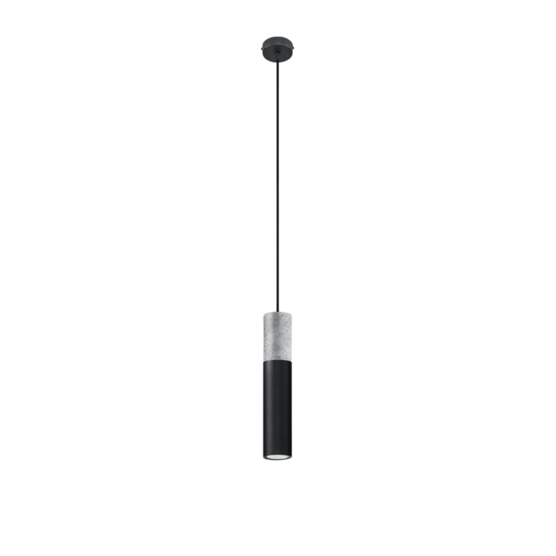 Lampa wisząca BORGIO 1 czarny