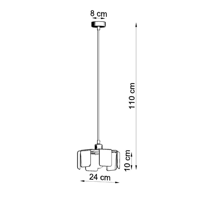 Lampa wisząca TULIP biały - obrazek 4