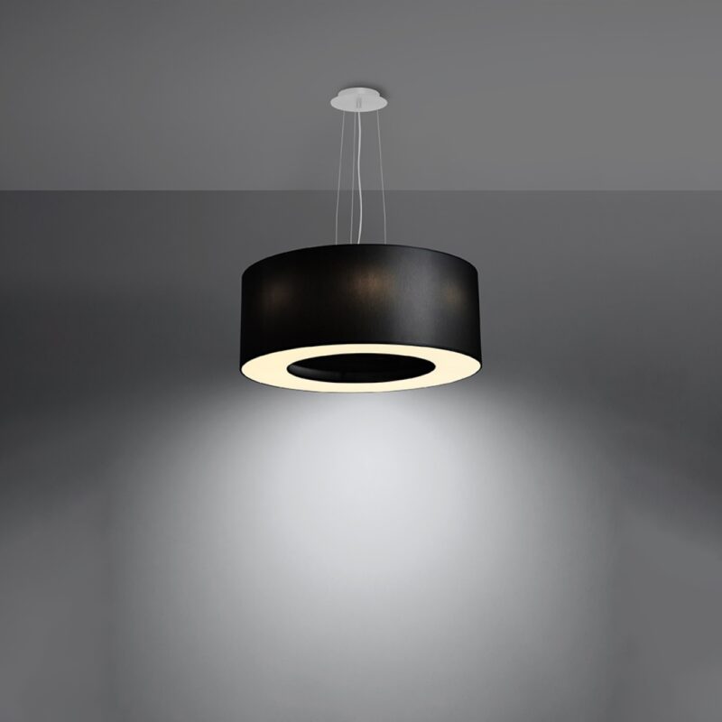 Żyrandol SATURNO 50 czarny - obrazek 3