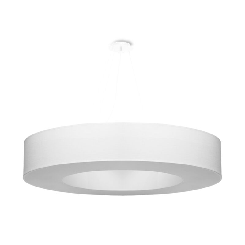 Żyrandol SATURNO 90 biały