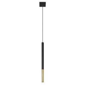 Lampa wisząca MOZAICA 1 czarny/złoto