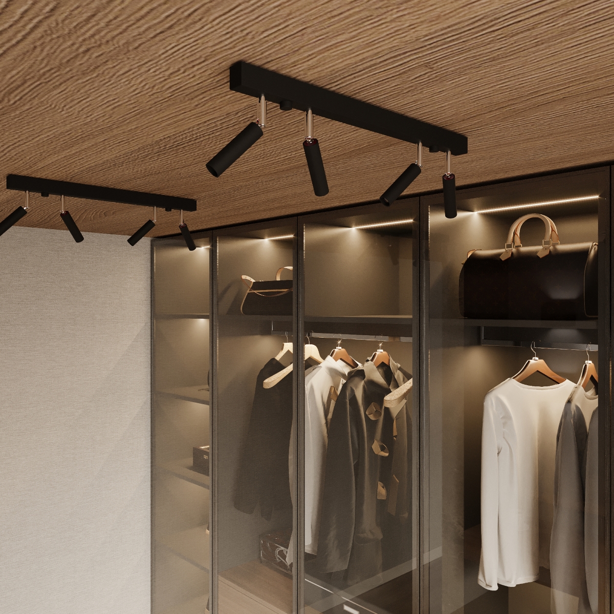 Kinkiet EYETECH 1 czarny Kinkiet EYETECH 1 czarny