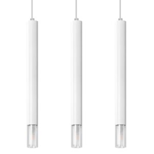 Lampa wisząca WEZYR 3 biała