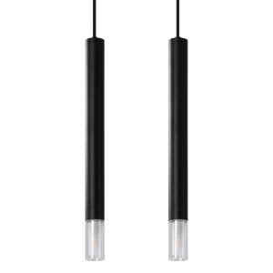 Lampa wisząca WEZYR 2 czarna