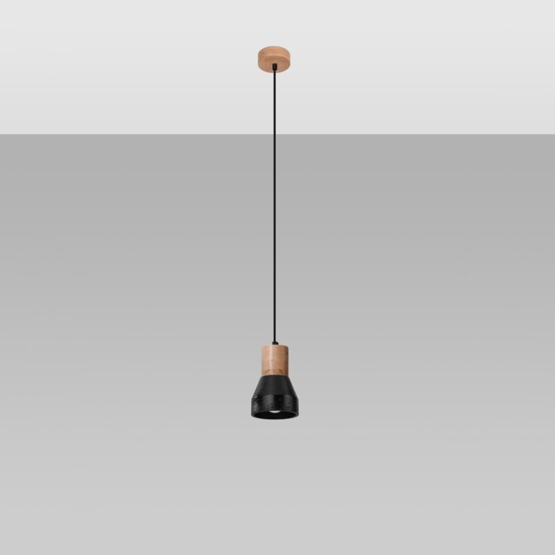 Lampa wisząca QUBIC czarna