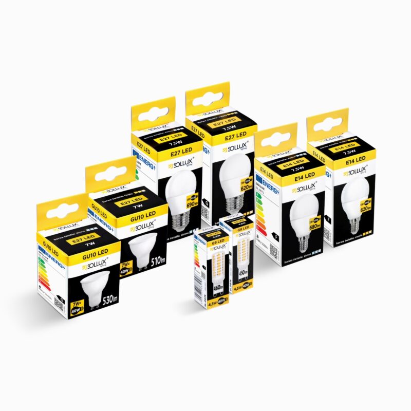 Żarówka LED E14 3000K 7,5W 620lm - obrazek 5