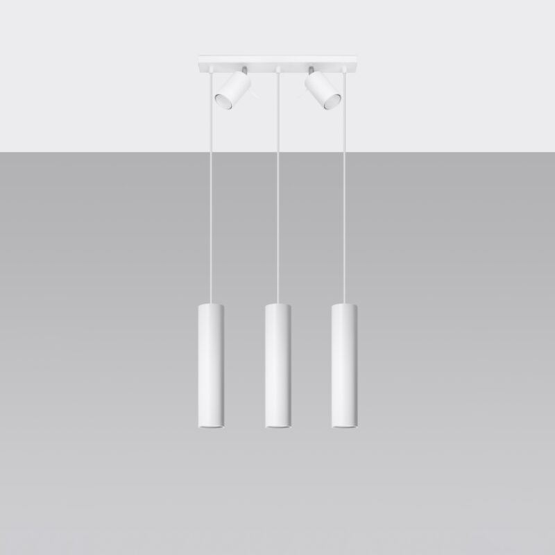 Lampa wisząca RING 3 biały