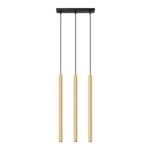 Lampa Wisząca PASTELO 3L złoty połysk