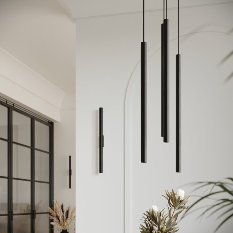 Lampa wisząca PASTELO 2 czarna
