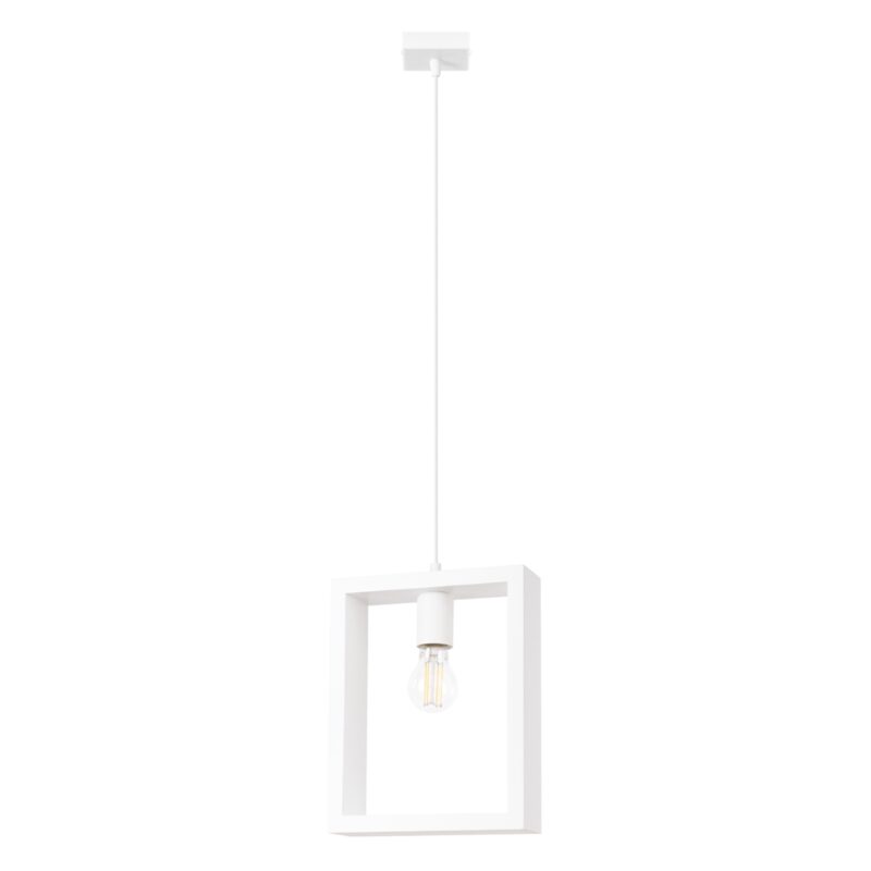 Lampa wisząca ARIES biała