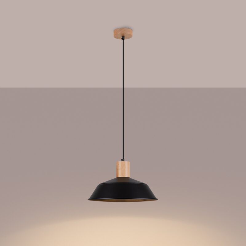 Lampa wisząca FANO czarna