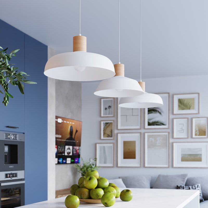 Lampa wisząca INDY biała - obrazek 16