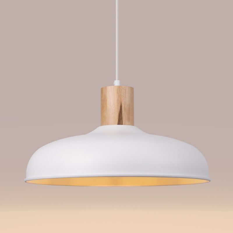Lampa wisząca INDY biała - obrazek 9