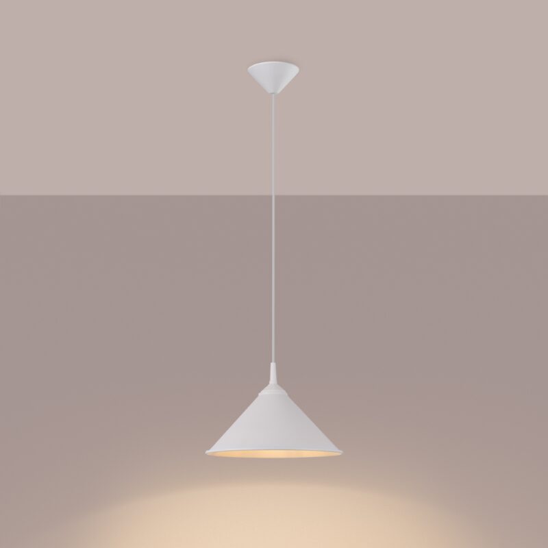 Lampa wisząca ZUMA biała - obrazek 3