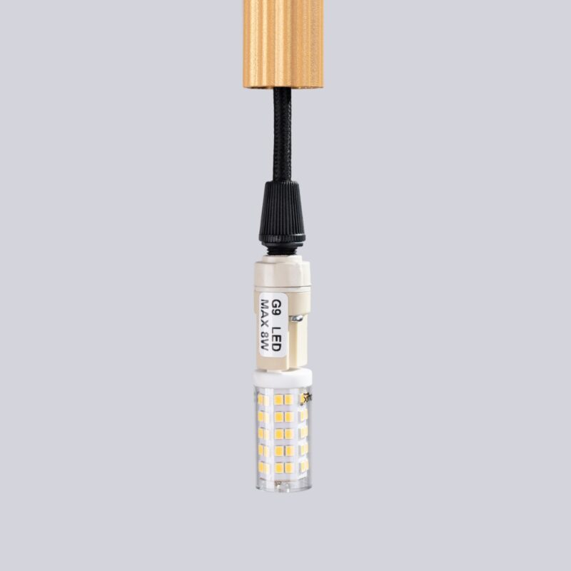 Lampa wisząca ARCHE 1 złota - obrazek 8
