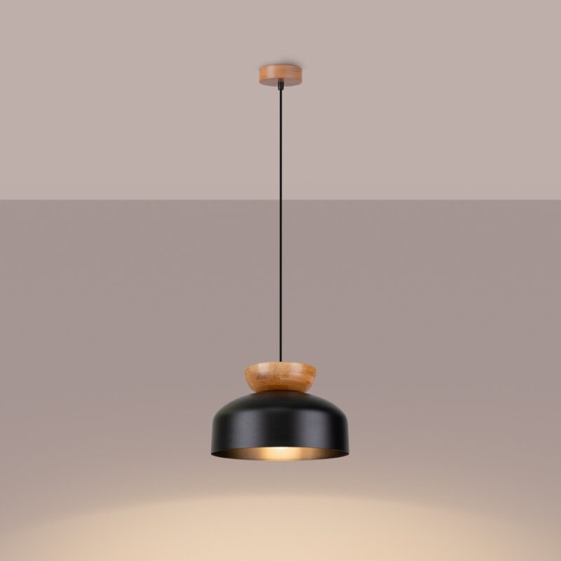 Lampa wisząca MARION czarna