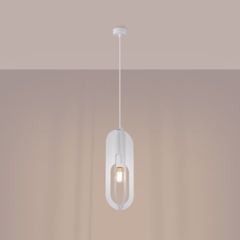 Lampa wisząca NICUS 1 biała