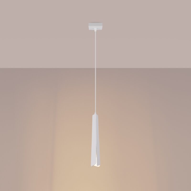 Lampa wisząca PRYSM 1 biała