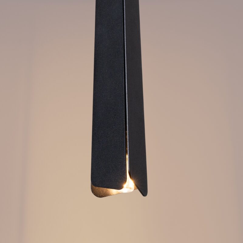 Lampa wisząca PRYSM 3L czarna - obrazek 7