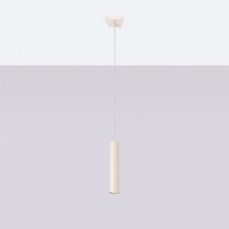Lampa wisząca LAGOS 1 beżowa