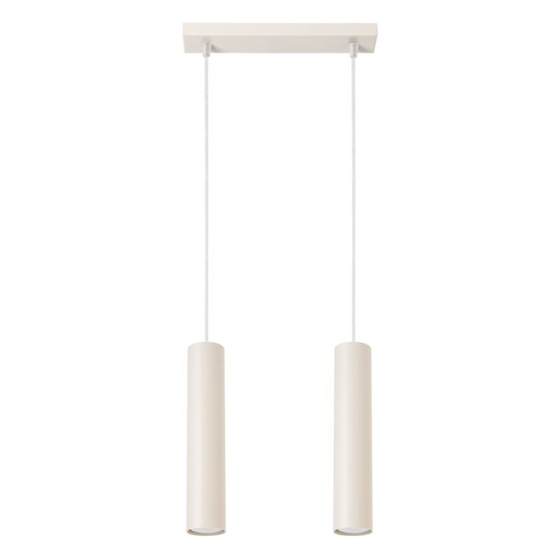 Lampa wisząca LAGOS 2 beżowa