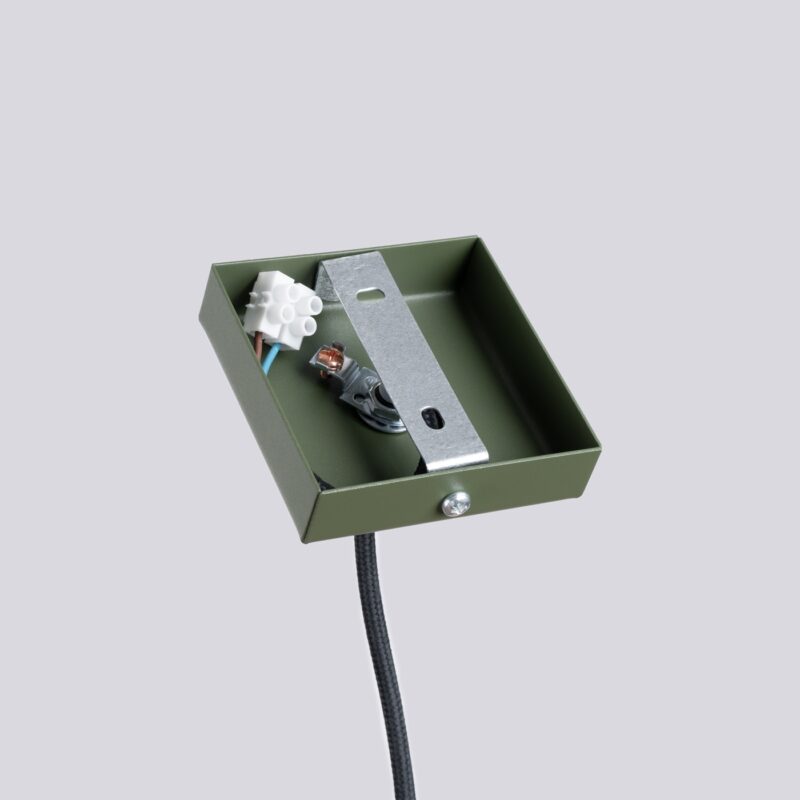 Lampa wisząca PASTELO 1 zielona oliwka
