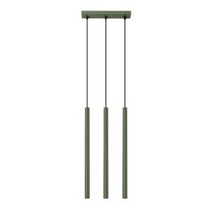Lampa wisząca PASTELO 3 zielona oliwka