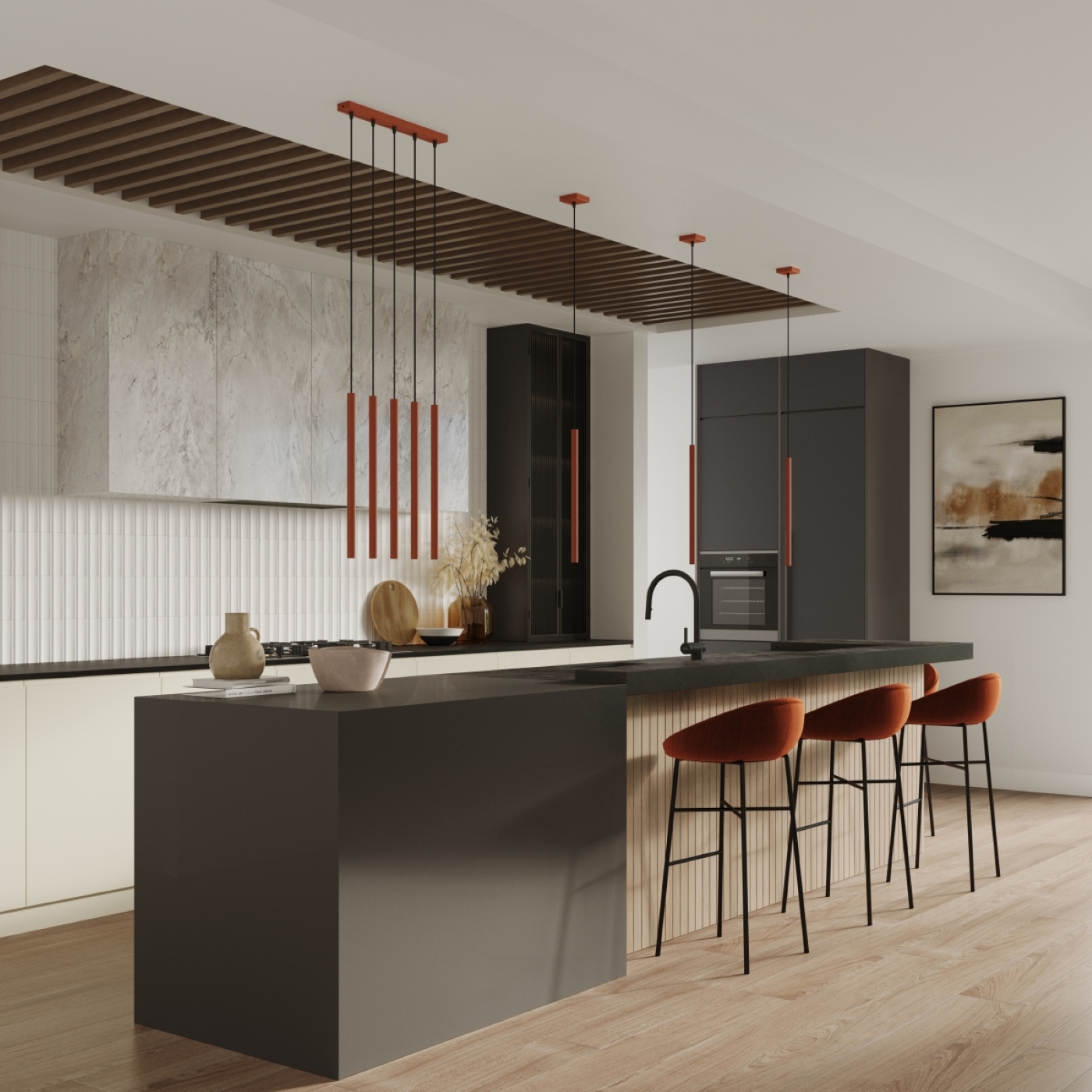 Kinkiet PASTELO 2 ochra czerwona Kinkiet PASTELO 2 ochra czerwona