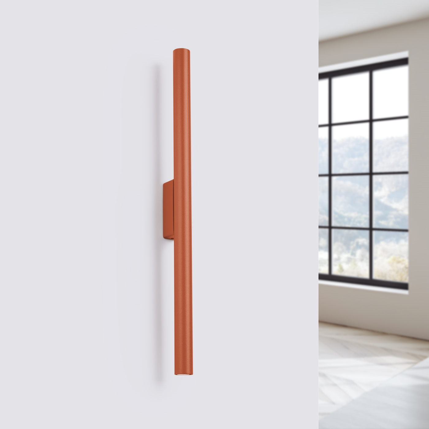 Kinkiet PASTELO 2 ochra czerwona Kinkiet PASTELO 2 ochra czerwona